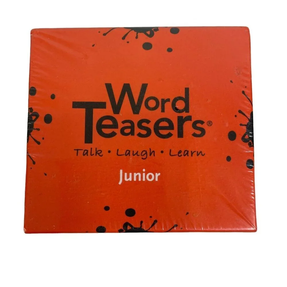 WordTeasers Junior Educational Card Conversation Starters Grades 4-6 Vocabulary